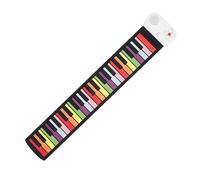 49 Tastiera Pianoforte Digitale Portatile Morbido Silicone Tastiere Elettroniche Strumento Musicale Per Pianoforte Portatile Pianoforte Elettronico (Color : A)