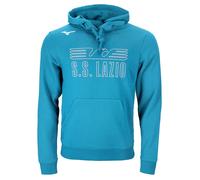 4900/4 MIZUNO SS LAZIO FELPA SQUADRA HOODED CAPPUCCIO P2GCBX10 35