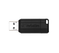 49062 Verbatim PinStripe - Memoria USB da 8 GB - Nero