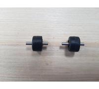 49128509 Due Ruote posteriori + assi compatibili con Hoover per scopa elettrica H-FREE500, HF522