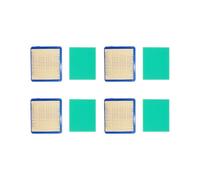 491588 Kit filtro aria 4 pezzi AM116236 399959 compatibile con tosaerba John Deere 14PZ/SZ 518R JS20 JS30 JA60 JA65 JS60 JS61 JS63 compatibile con Troy-Bilt