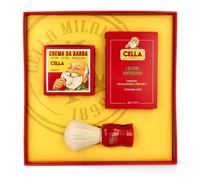 49171 CELLA SET 3 RASATURA BARBA CON CREMA PENNELLO E LOZIONE