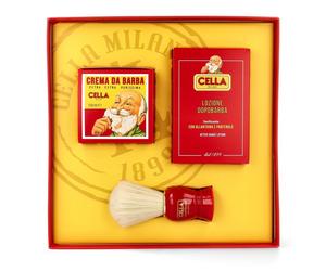 49171 CELLA SET 3 RASATURA BARBA CON CREMA PENNELLO E LOZIONE