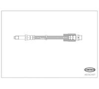 49392997 CORTECO Flessibile del freno per ,BMW