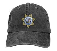 494 Sun Cappello Distintivo della California Highway Patrol Cappello Uomo Casuale Cappellino da Baseball retrò Cotone Berretto per Sport, Golf, unità