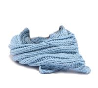 4956T sciarpa bimba REGINA BY ANGELA MAFFEI lana azzurro scarf kid