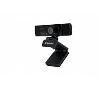Verbatim 49580 webcam 3840 x 2160 Pixel USB 2.0 Nero