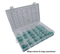 495Pezzi Guarnizione Verde O Anelli In Gomma Nitrile Facile Da Usare