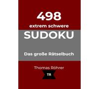 498er Sudoku extrem schwer, DIN A5: Ausgabe 1