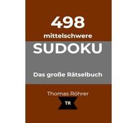 498er Sudoku mittelschwer, DIN A5: Ausgabe 1