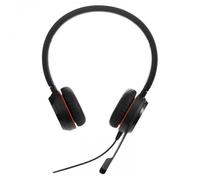 Jabra Evolve 20 SE, Stereo MS, USB C/A adapter, Leather
