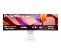 LG 49U950A-W Monitor PC 124,5 cm (49") 5120 x 1440 Pixel Dual QHD LED Nero, Bianco NEW