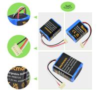 4Ah 7.2V Ni-MH Batteria per iRobot 4409709 Braava 380 380T 390T Mint Plus 5200