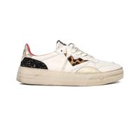 4B12 Sneakers Donna Hyper Dettaglio Leopardo Tomaia Pelle