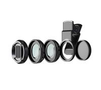 4BLANC® Kit obiettivo video macro esterno 20x con supporto per qualsiasi smartphone