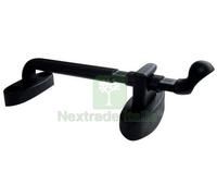 4BLISTER BL FERMAIMPOSTE "BRUCO" PLASTICA NERA (PZ.2):