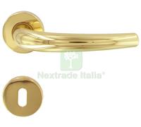 4BLISTER BL MANIGLIA "TORINO" C ROSETTA OLV: