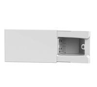 4Box 4B.01.H21 Presa a Scomparsa per Scatola da Incasso a 3 Moduli Completa, Bianco