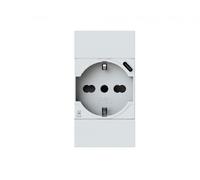 Presa bipasso e schuko 4Box P40 con USB 3.0A Bticino Living Now 4B.KW.P40.USB