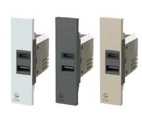 4BOX ALIMENTATORE USB CON CONNETTORE TIPO C E TIPO A 3.0A PER BTICINO LIVINGNOW