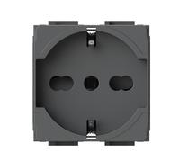 4Box P40 4B.L.P40 BTicino Living Light Modulo presa schuko, serie P, antracite