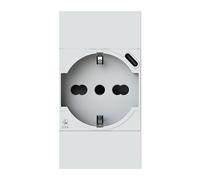 Presa bipasso e schuko 4Box P40 con USB 3.0A Bticino Living Now 4B.KW.P40.USB