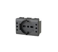 4Box - Presa da Incasso P503 compatibile con Bticino® LivingLight™ antracite