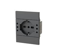 4Box - Presa da Incasso P503 compatibile con Bticino® LivingNow™ nera