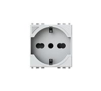4box - Presa smart P40 S compatibile con Vimar® Arkè™. Colore Bianco. Connessa tramite WiFi, controllabile con App 4box e assistenti vocali Amazon Alexa e Google Home.