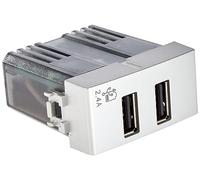 4Box Presa USB 2.4 Ampere, Compatibile con Bticino Livinglight Tech