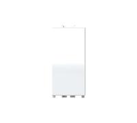 4box - Titappo Copriforo dotato di stripper compatibile con sistema civile Vimar® Plana™. Spellacavo incorporato. Installazione facile e veloce. Colore Bianco