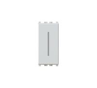 4box - Uniko Pro S Comando Smart per la Gestione di 2 Punti Luce o il motore di un avvolgibile. Compatibile con Vimar® Plana™. Controllabile con App 4box e assistenti vocali Amazon e Google. Bianco