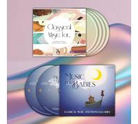 4CD Classical Music for Reading, Studying, Brain Power & Working - 2CD Musica per Bambini: l'effetto Mozart, Musica Classica al Piano, Ninna Nanna, Musica per Dormire