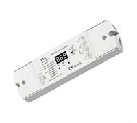 4CH LED Strip Controller RGBW 20A Funzione di memoria (B) | Realizzato in policarbonato resistente; finitura bianca; dimensioni compatte 170 x 50 x 23 mm; funziona con 12-48 V DC