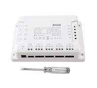 4CH Pro R3 WiFi Interruttore Intelligente Wireless 4 Gang Inching/Self-Locking/Interlock RF Smart Switch con Funzione di Temporizzazione per Amazon Alexa, Google Assistant, IFTTT, Google Nest