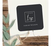 4cm 100/500/1000 pezzi Adesivi personalizzati con qualsiasi design, immagine, logo o testo per logo aziendale, etichette di ringraziamento, adesivi per anniversario, vacanze, Ognissanti, Natale, etich