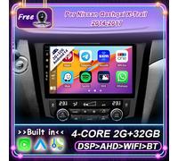 4Core Per Nissan Qashqai X-Trail 2014-2017 Navi CarPlay Autoradio GPS BT 2G+32GB