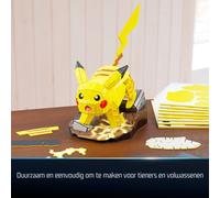 4D Build , Pokémon Pikachu, Kit di Modellismo 3D, Puzzle per Adulti, 201 pezzi,