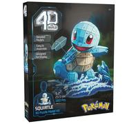 4D Build, Pokémon Squirtle 3D Model Kit, Pokémon Collectibles, Kanto Starter Collection, Desk Décor, Puzzle per adulti, Building Toys, Puzzle 3D per adulti e ragazzi, 180 pezzi, per Ages 12 & Up
