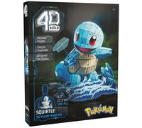 4D Build, Pokémon Squirtle 3D Model Kit, Pokémon Collectibles, Kanto Starter Collection, Desk Décor, Puzzle per adulti, Building Toys, Puzzle 3D per adulti e ragazzi, 180 pezzi, per Ages 12 & Up