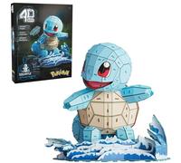 4D Build, Pokémon Squirtle 3D Model Kit, Pokémon Collectibles, Kanto Starter Collection, Desk Décor, Puzzle per adulti, Building Toys, Puzzle 3D per adulti e ragazzi, 180 pezzi, per Ages 12 & Up