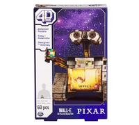 4D BUILD - Puzzle Disney 3D - Modellino Disney 60 pezzi - Mini personaggio Wall E Robot del film - Puzzle adulto gioco di costruzione da collezione - Modello da costruire - Gioco per bambini 12 anni e