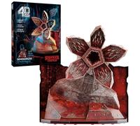 4D Build, Stranger Things Demogorgon, kit di modellismo per puzzle 3D con base, 155 pezzi, decorazione per scrivania di Stranger Things, giocattoli per costruzioni, puzzle 3D adatto dai 12 anni in su