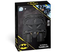 Batman Batmobile Bicchiere 4D Paesaggio Urbano Dc Comics 3D Carta Puzzle