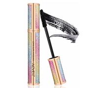 4D Mascara Impermeabile Seta, Waterproof Long Lasting Extension Long Eyelash Mascara, Senza Grumi, a Lunga Durata, a Prova di Sbavature, Nero, Natural Ingredients