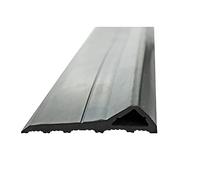 4DOOR 4015952 Hörmann 4015952-Soglia temporale Porta del Garage, Guarnizione per cancello di Selezione, Nero, 6 m, Set Contro Vento e Acqua