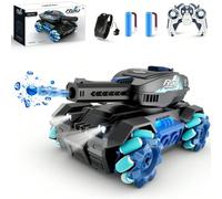 4DRC Y1 RC Tank Shooting Gesture Sensing Rc Stunt Car con musica leggera L'attrezzatura include due batterie. Vivi l'esperienza RC definitiva con il carro armato RC 4DRC Y1! Questo camion mostruoso e 