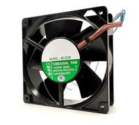 4E-DVB 115V/230V 0.13/0.11A 120MM 120x120x38MM High Temperature Resistant AC Cabinet Fan