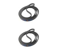 4EPJ1238 Cintura For Lavatrice, Compatibile Con Hanseatic, Compatibile Con Whirlpool, Bauknecht 461971410191 1577579 1238PJ 4EL 4PJE1238 Cintura Rotante(2pcs)