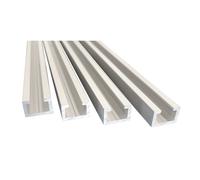 4er Set 1m Alluminio Cprofil, Profilo Guida, C Profilo, Adatto A per M6